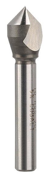 BORDO 10MM 90 DEGREE HSS CO5 SINGLE FLUTE COUNTERSINK 